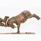 1897 J. & E. Stevens Cast Iron Mechanical Bank- "Always Did Spise A Mule"