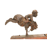 1897 J. & E. Stevens Cast Iron Mechanical Bank- "Always Did Spise A Mule"