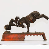 1897 J. & E. Stevens Cast Iron Mechanical Bank- "Always Did Spise A Mule"