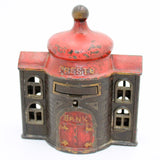 1892 Kyser & Rex Cast Iron Mechanical Bank -Presto Building