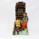 1892 Mechanical J. & E. Stevens Shepard Hardware Cast Iron Artillery Bank