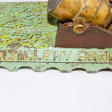 1892 Mechanical J. & E. Stevens Shepard Hardware Cast Iron Artillery Bank