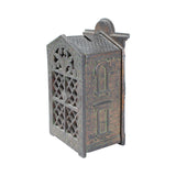 H.L. Judd Antique Cast Iron City Bank Building With Teller