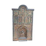 H.L. Judd Antique Cast Iron City Bank Building With Teller