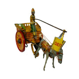 1920's Ferdinand Strauss Wind-Up Tin Litho "Jenny The Bucking Mule"