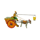 1920's Ferdinand Strauss Wind-Up Tin Litho "Jenny The Bucking Mule"