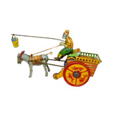 1920's Ferdinand Strauss Wind-Up Tin Litho "Jenny The Bucking Mule"