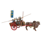Alan F. Kelsey Signed Roman Soldiers In Cart With Oxen