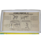 1960’s Atomic Orbeter-X Space Ray Gun and Target Set (Italy) -NIB