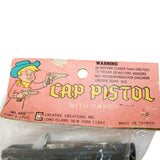 2 Vintage Unopened Creative Creations #859 Cap Pistols with Caps