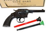 1940's Louis Marx Target Pistol with Two Darts & Box