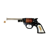 1960's Japanese Tin Litho Cowboy Cork Pop Gun