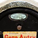 1957 Gene Autry Clock And Horse