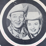 Late 1950's Roy Rogers & Dale Evans Dress-Up Colorforms Kit With Box