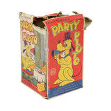 Early 1950's Louis Marx Wind-Up Plastic Party Pluto With Box