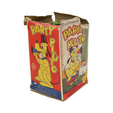 Early 1950's Louis Marx Wind-Up Plastic Party Pluto With Box