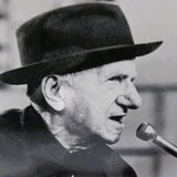 Autographed Framed B&W 3” X 4 ¾” Photographs of Jimmy Durante with Authenticity Certificate