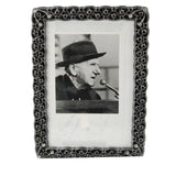 Autographed Framed B&W 3” X 4 ¾” Photographs of Jimmy Durante with Authenticity Certificate