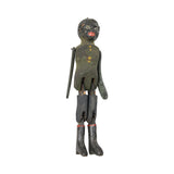 3 - Vintage Jointed Black Dolls - Man, Boy & Baby