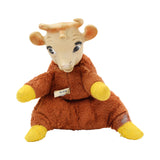 4-Piece Borden Dairy "Elsie The Cow" Items including Plush Toy, Miniature Rubber Elsies & Playing Cards