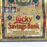 Shonk Works American Can "Lucky Savings" Registering Bell Ringing Bank