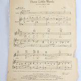Amos 'N' Andy Studio Picture, Radio Script, 2-Music Theme Covers & Rare Print Advertising Endorsement