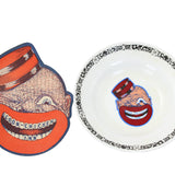 Replica Late 1930's to Early 1940's Coon Chicken Inn Large Soup/Salad Bowl & Menu