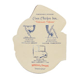 Replica Late 1930's to Early 1940's Coon Chicken Inn Large Soup/Salad Bowl & Menu