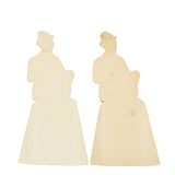 7 - Rare Amos 'N' Andy Pepsodent Cardboard Advertising Cut-Out Figures from 1930 & 1931