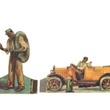 7 - Rare Amos 'N' Andy Pepsodent Cardboard Advertising Cut-Out Figures from 1930 & 1931