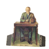 7 - Rare Amos 'N' Andy Pepsodent Cardboard Advertising Cut-Out Figures from 1930 & 1931