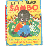 1949 Little Black Sambo Animated Children's Book