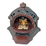 1880 Kyser & Rex Co. Cast Iron Mechanical Chimpanzee Bank