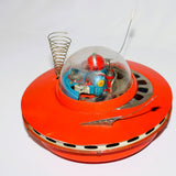 1960’s Yoshiya Japan Battery Powered Flying Saucer With Pilot