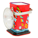 1950’s Ohio Art Battery Operated Tin Toy Lantern with Box