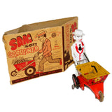 Late 1940’s Marx Wind-Up Tin- Sam The City Gardener