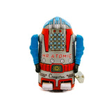 Cragstan Tin Wind-Up Mr. Atomic Robot