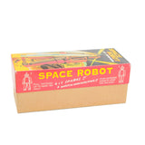 Tin Windup Space Robot in Box