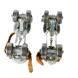 1960’s Vintage Pair of Union Hardware No 5 Metal Roller Skates