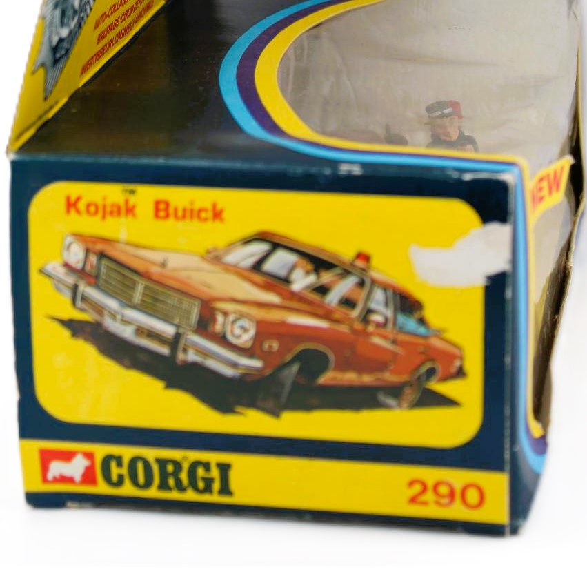 Old car, Kojak Buick, Corgi Junior, in blister Plastic - Sold Old car, Kojak Buick, Corgi Junior, in blister Plastic - Sold