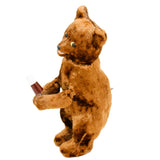 1970’s USSR Furry Wind-Up Bear Eating Ice Cream