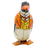 Late 1930’s -Early 1940’s J. Chein & Co. Tin Litho Wind-Up Waddling Tuxedo Penguin