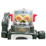 Rare 1950-1960's Alps Japan Battery Operated Tin Television Spaceman Robot