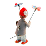 1940’s - Early 1950’s Rosco Wind-Up Juggling Monkey