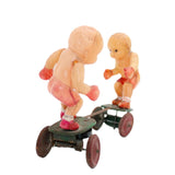 Rare 1930’s Tin Toy Wind-Up Celluloid Boxers (Japan)