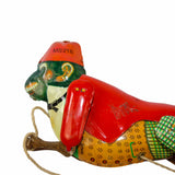 Tin Litho Climbing Monkey (China)