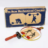 Very Rare George Levy Gely 1920’s “New Mechanical Cinema” Toy with Box