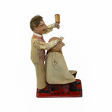 Rare 1904 Ferdinand Martin Painted Tin Wind-Up - “The Barber”