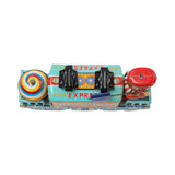 Vintage Tin Litho Wind-Up Monkey Train Car with Box