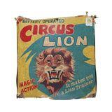 1950's Rock Valley Toys Battery Operated Magic Action Circus Lion with Box (Not Working)